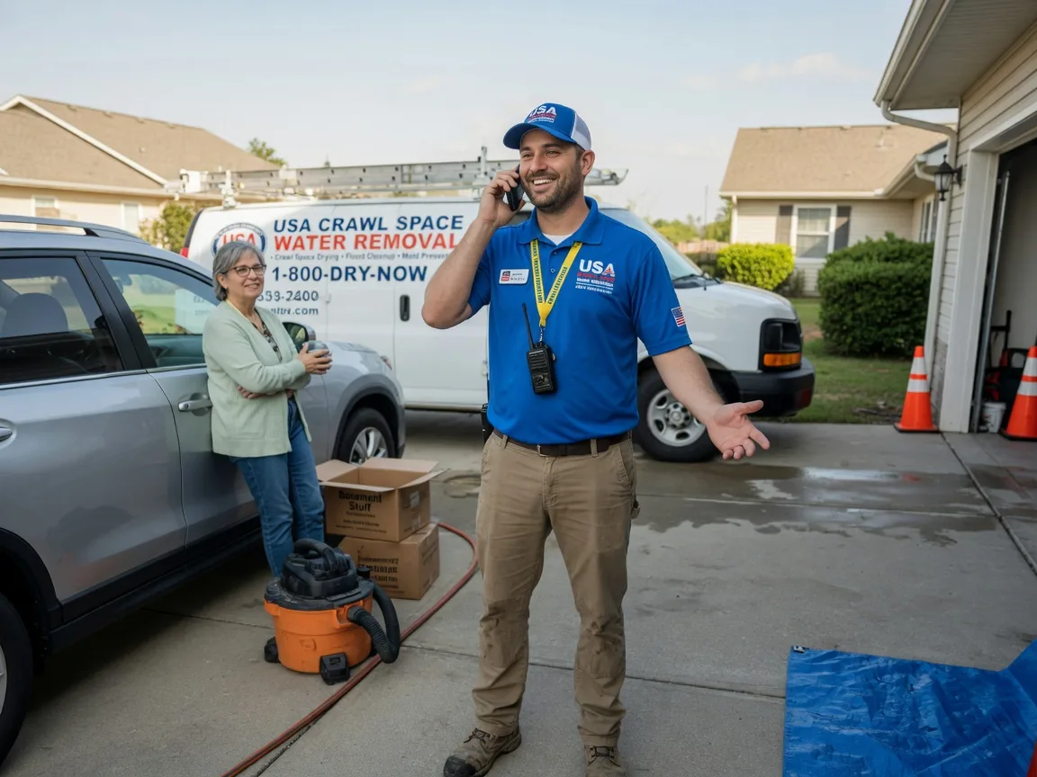 Crawl Space Water Removal Danbury, TX FAQs